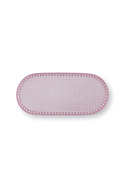 Lily & Lotus Oval Servis Tabağı 25 cm