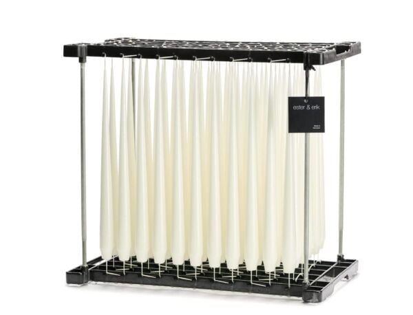 Taper candles elderflower | Lacquer 32 cm