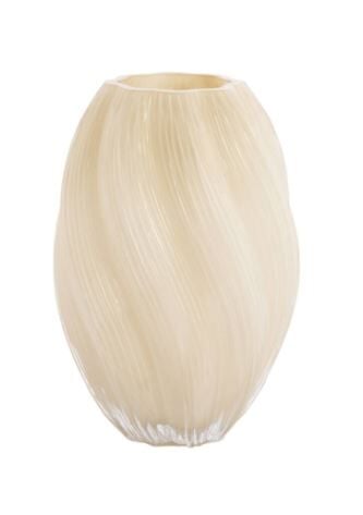 Zenia Cam Vazo Krem – 27 cm