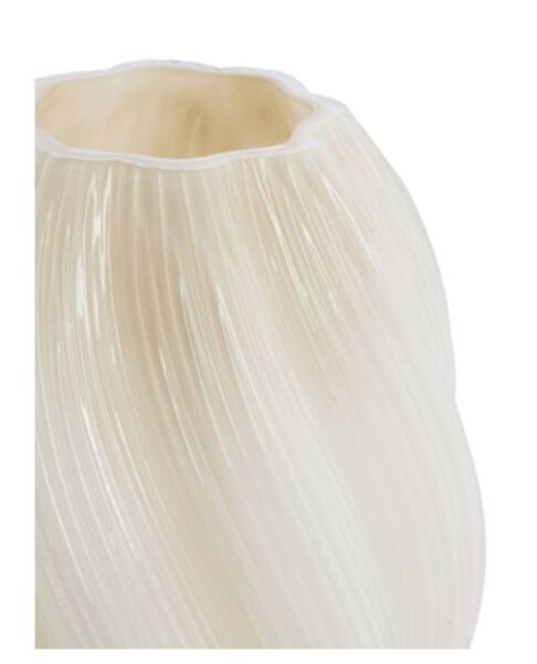 Zenia Cam Vazo Krem – 27 cm