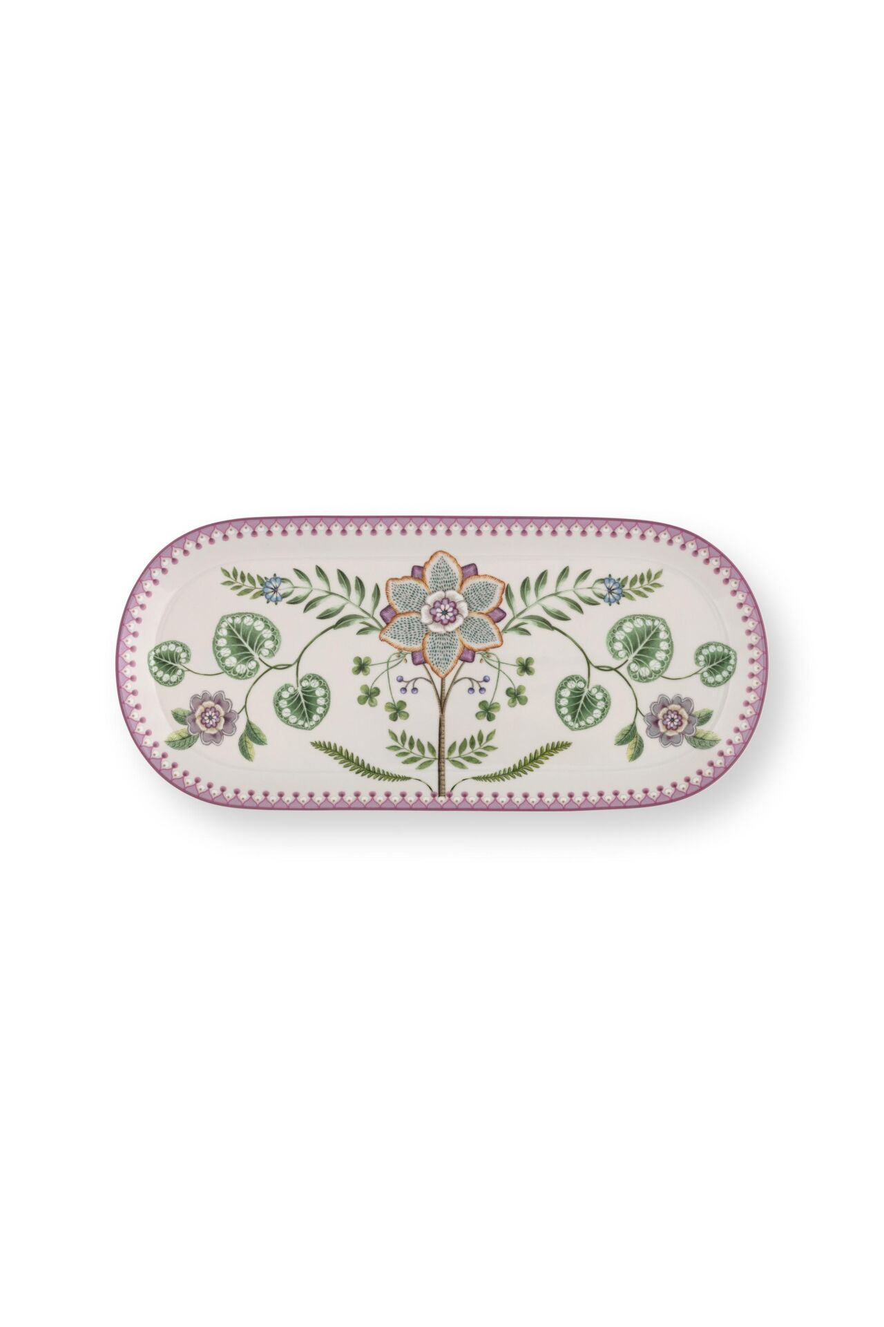 Lily & Lotus Oval Kek Servis Tabağı 33 cm