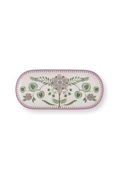 Lily & Lotus Oval Kek Servis Tabağı 33 cm