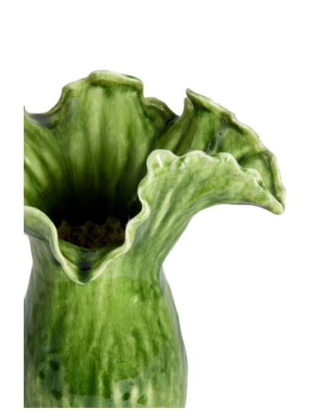 Viveiro Seramik Dekoratif Vazo Yeşil – 42 cm