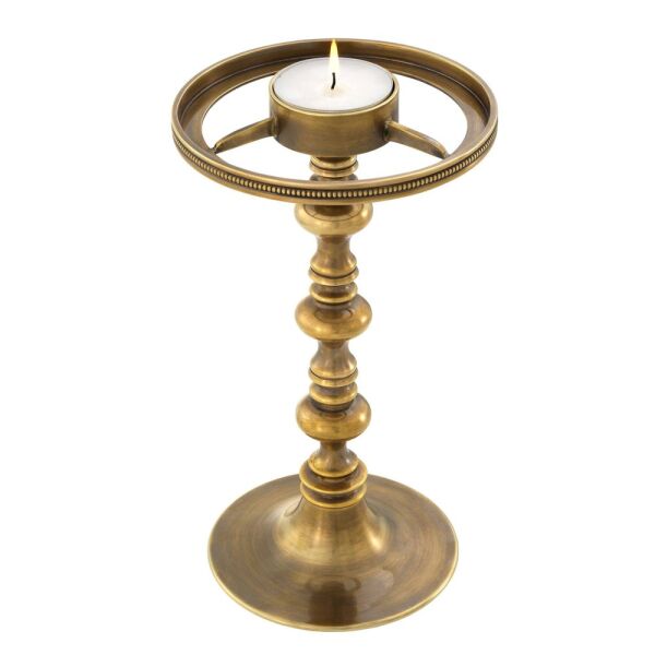 TEALIGHT HOLDER WITH SHADE EVREUX