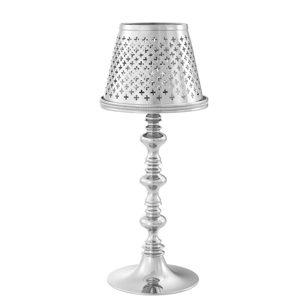 TEALIGHT HOLDER WITH SHADE EVREUX