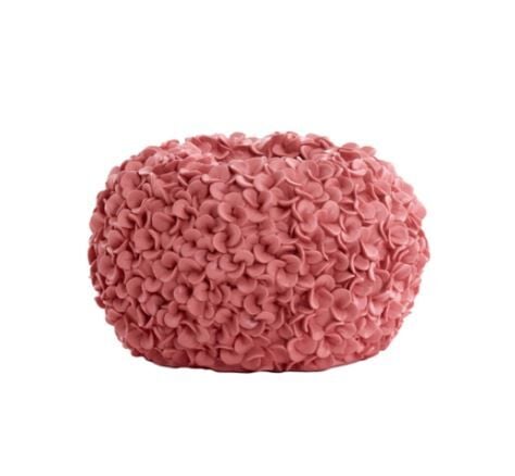 PHYLIA Dekoratif Vazo Mercan – Ø38x23 cm