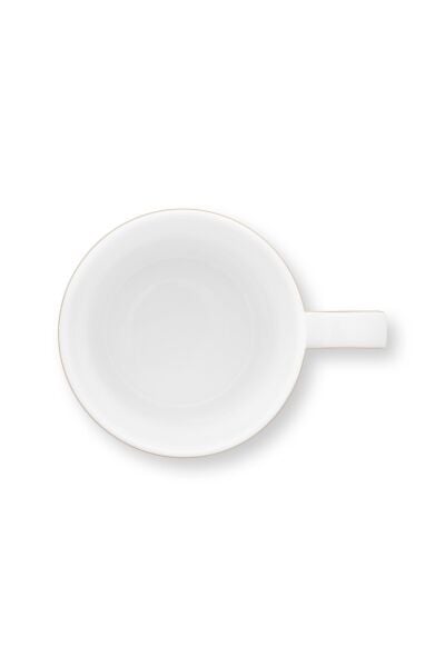 Love Birds Yeşil Madalyon Desenli  Küçük Mug 150 ml