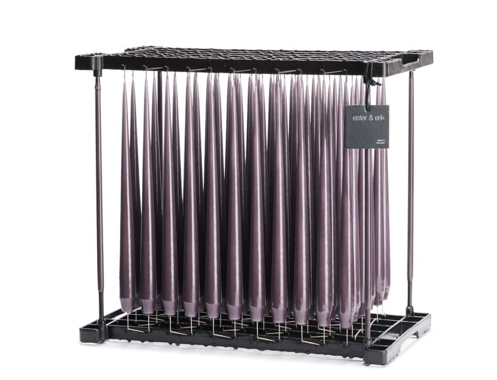 Taper candles muted mauve | Lacquer 32 cm