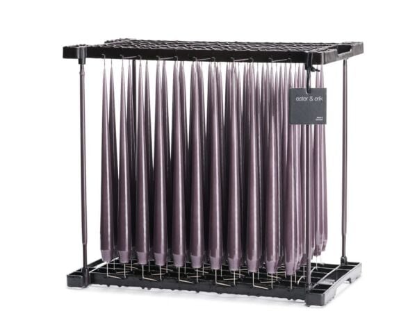 Taper candles muted mauve | Lacquer 32 cm
