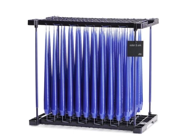 Taper candles cornflower | Lacquer 32 cm