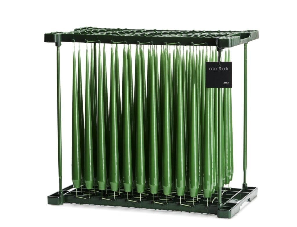 Taper candles cut grass | Lacquer 32 cm