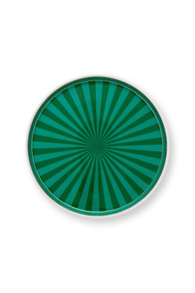 Love Birds Yeşil Mini Kek Standı 24 cm