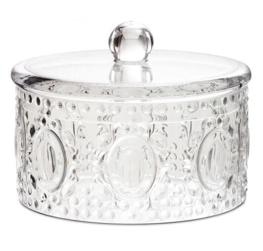 Baroque Rock Kek Saklama Kabı Şeffaf