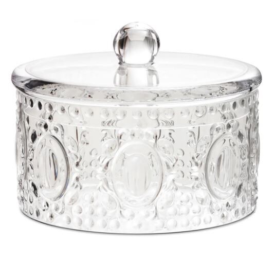 Baroque Rock Kek Saklama Kabı Şeffaf