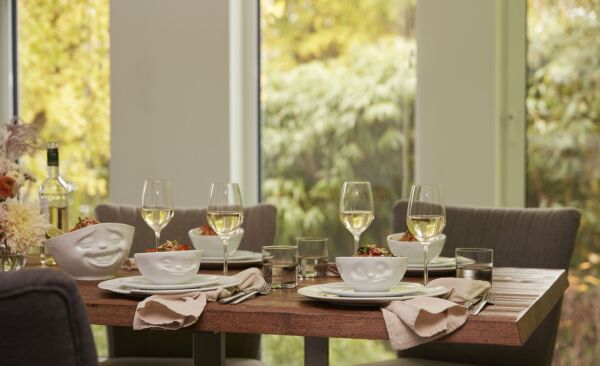 Laughing- beyaz kase, 1000 ml