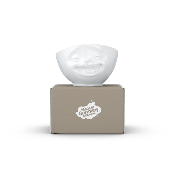 Laughing- beyaz kase, 1000 ml