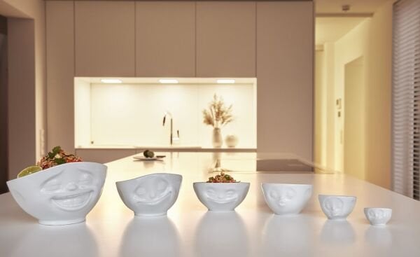 Grinning- beyaz kase, 1000ml