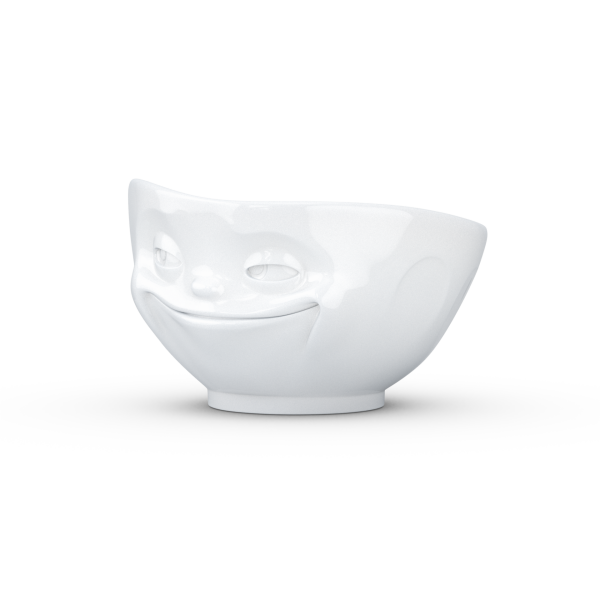 Grinning- beyaz kase, 1000ml