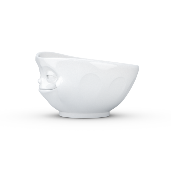 Grinning- beyaz kase, 1000ml