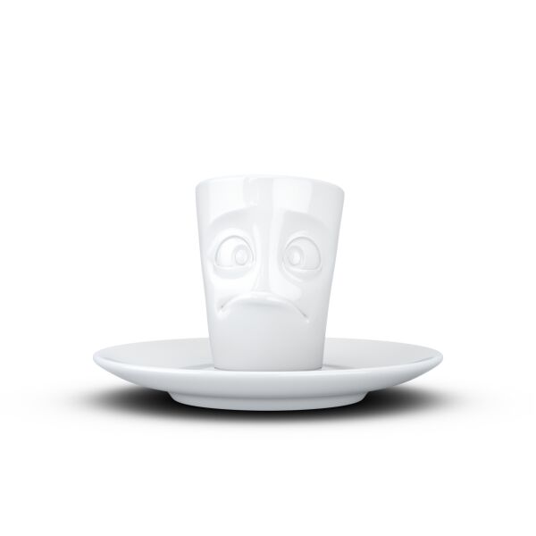 Baffled- beyaz kahve fincanı, 80 ml