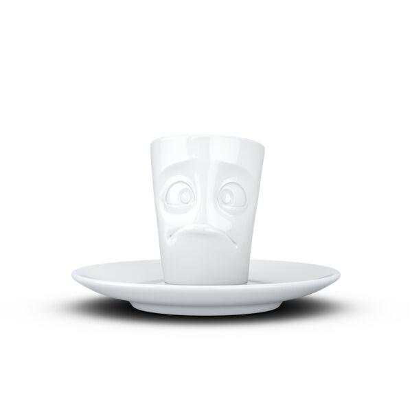 Baffled- beyaz kahve fincanı, 80 ml