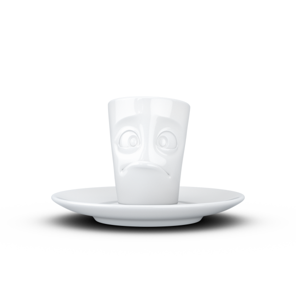 Baffled- beyaz kahve fincanı, 80 ml