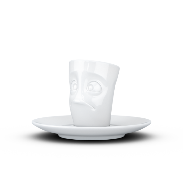 Baffled- beyaz kahve fincanı, 80 ml