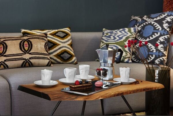 Cheery- beyaz kahve fincanı, 80 ml