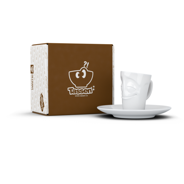 Cheery- beyaz kahve fincanı, 80 ml