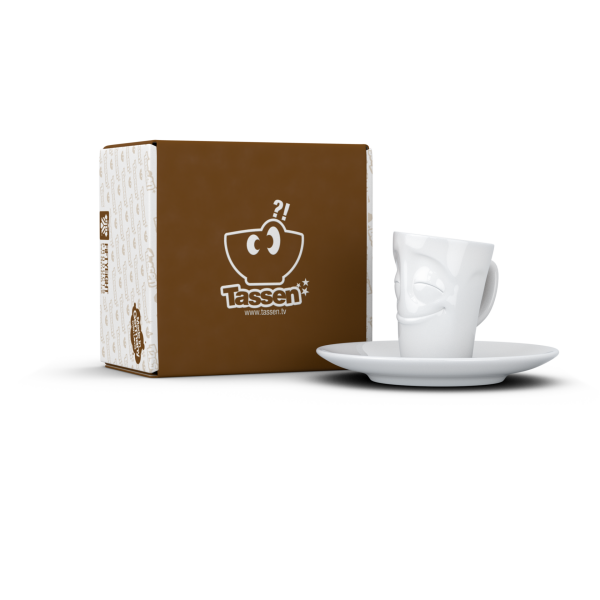 Cheery- beyaz kahve fincanı, 80 ml