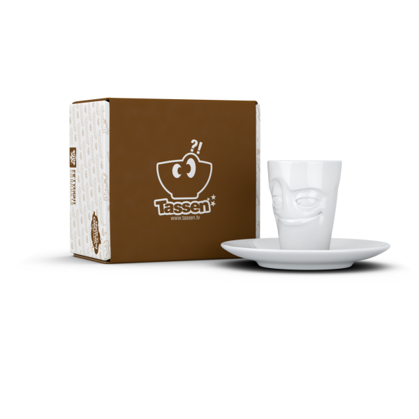 Impish- beyaz kahve fincanı, 80 ml