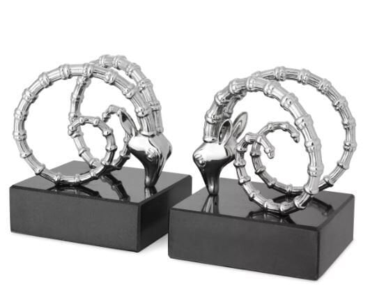 BOOKEND IBEX 2'Lİ SET NİKEL