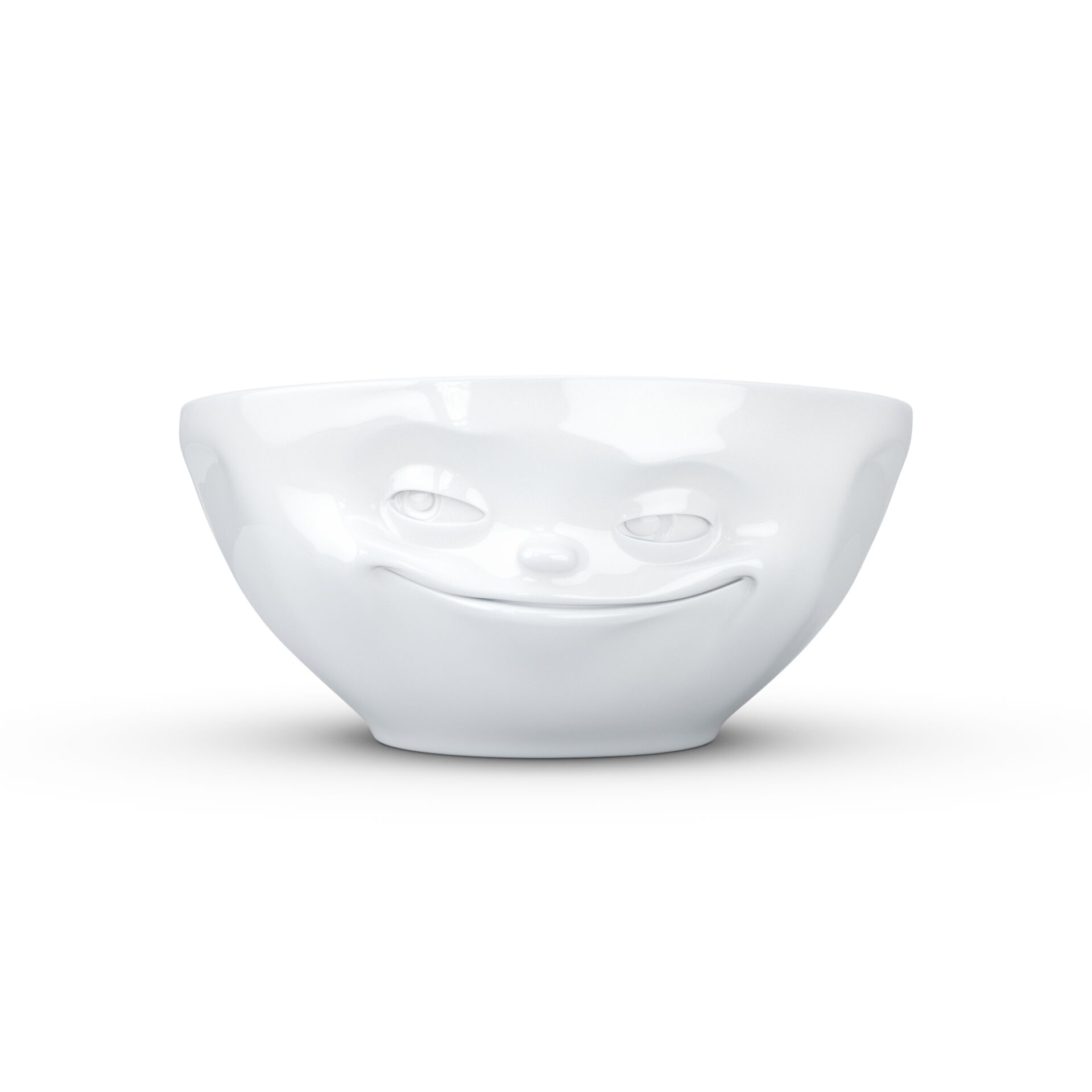 Grinning- beyaz kase, 350 ml