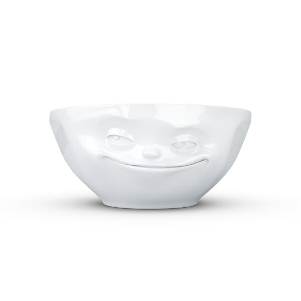 Grinning- beyaz kase, 350 ml