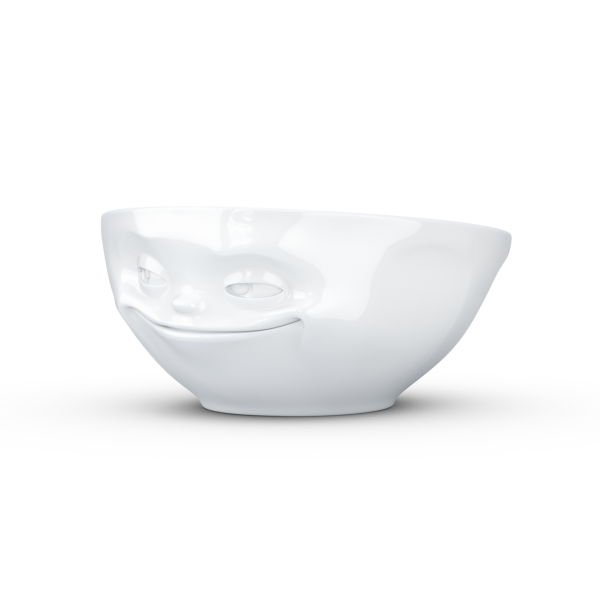 Grinning- beyaz kase, 350 ml