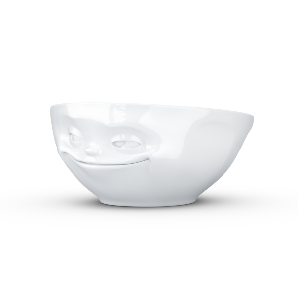 Grinning- beyaz kase, 350 ml