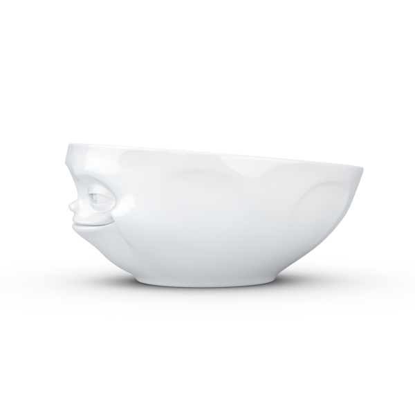Grinning- beyaz kase, 350 ml