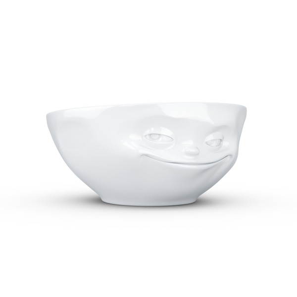 Grinning- beyaz kase, 350 ml