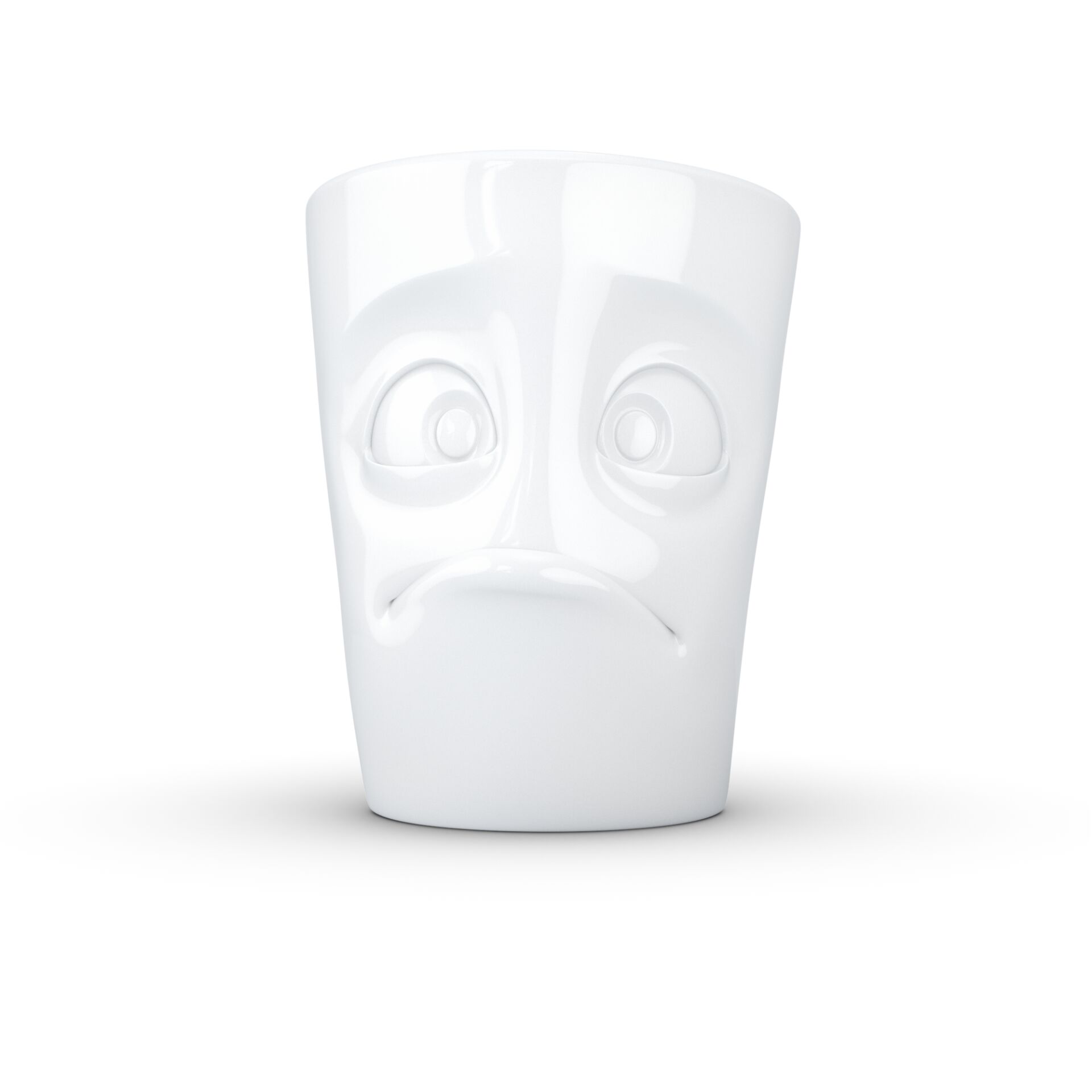 Baffled- beyaz kupa, 350 ml