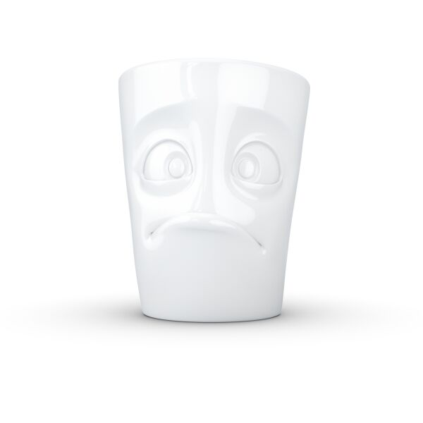 Baffled- beyaz kupa, 350 ml