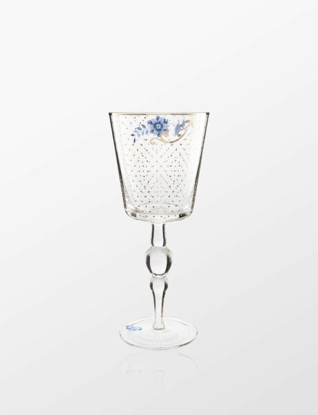 ROYAL ŞARAP KADEHİ ALTIN PUANTİYELİ 360ML