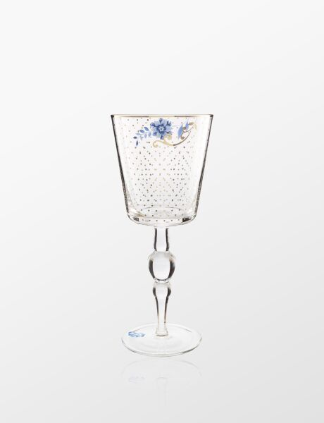 ROYAL ŞARAP KADEHİ ALTIN PUANTİYELİ 360ML