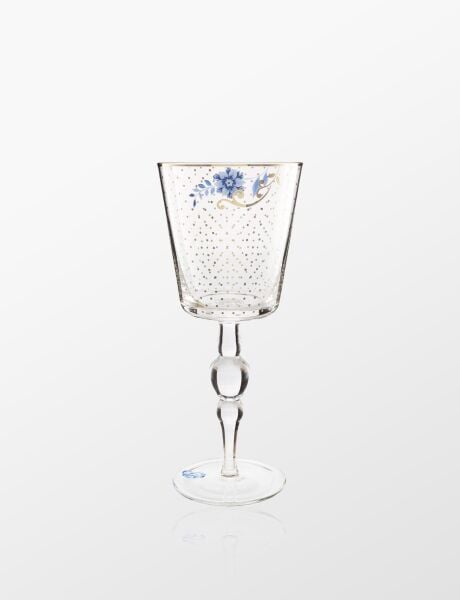 ROYAL ŞARAP KADEHİ ALTIN PUANTİYELİ 360ML