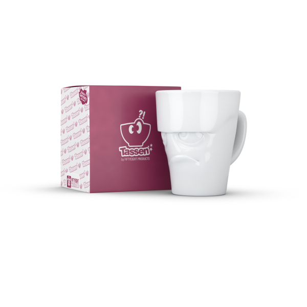 Grumpy- beyaz kupa, 350 ml