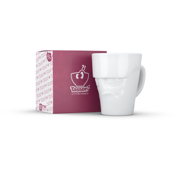 Grumpy- beyaz kupa, 350 ml