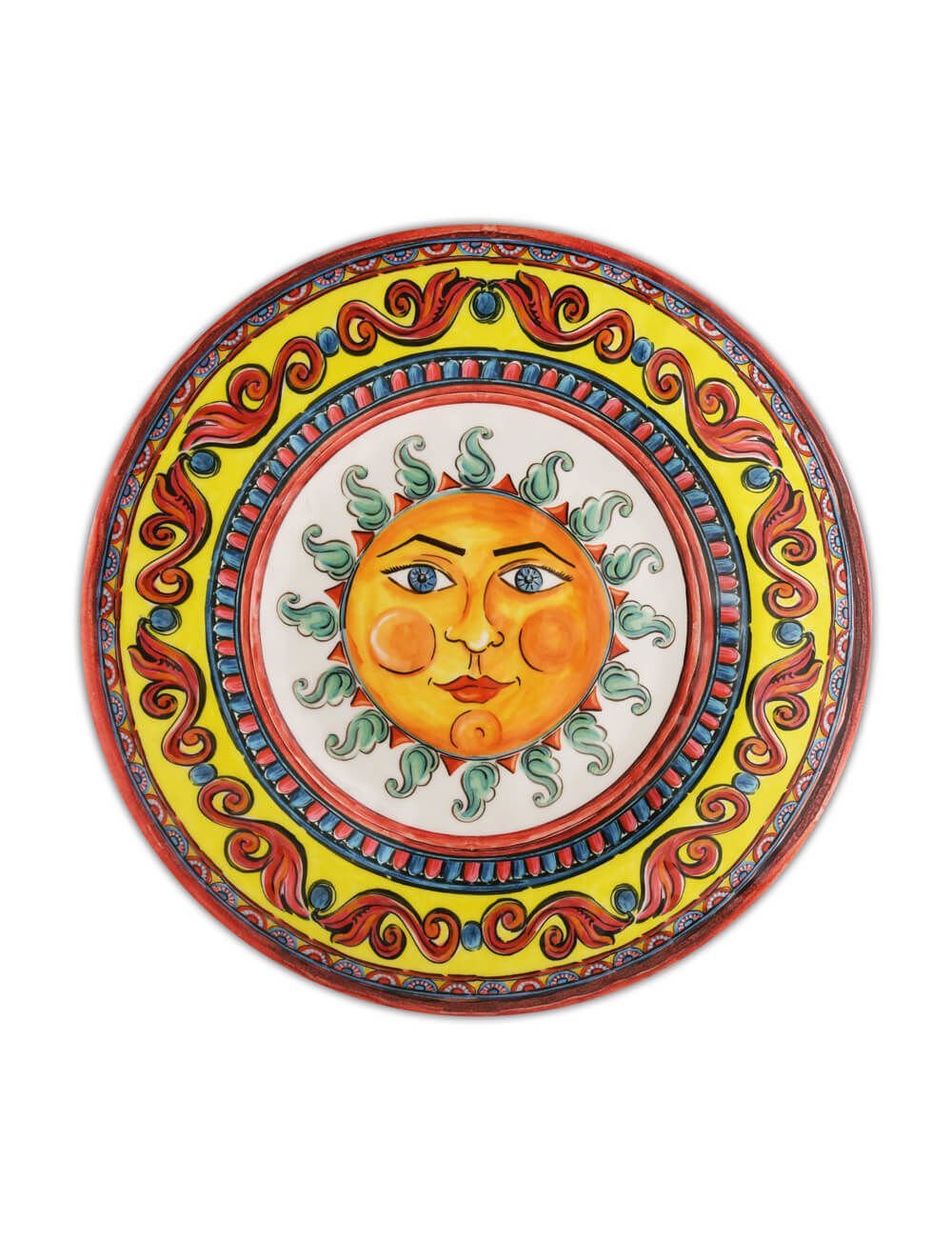 Turuncu Barok Tabak 21,5 cm