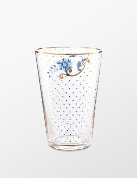 Royal Uzun Su Bardağı Altın Puantiyeli