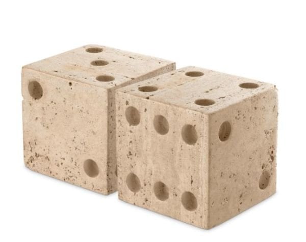Desk Accessory Visa travertine