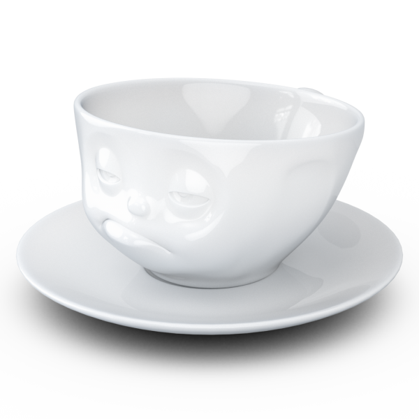 Snoozy  Beyaz Çay Fincanı 200 ML