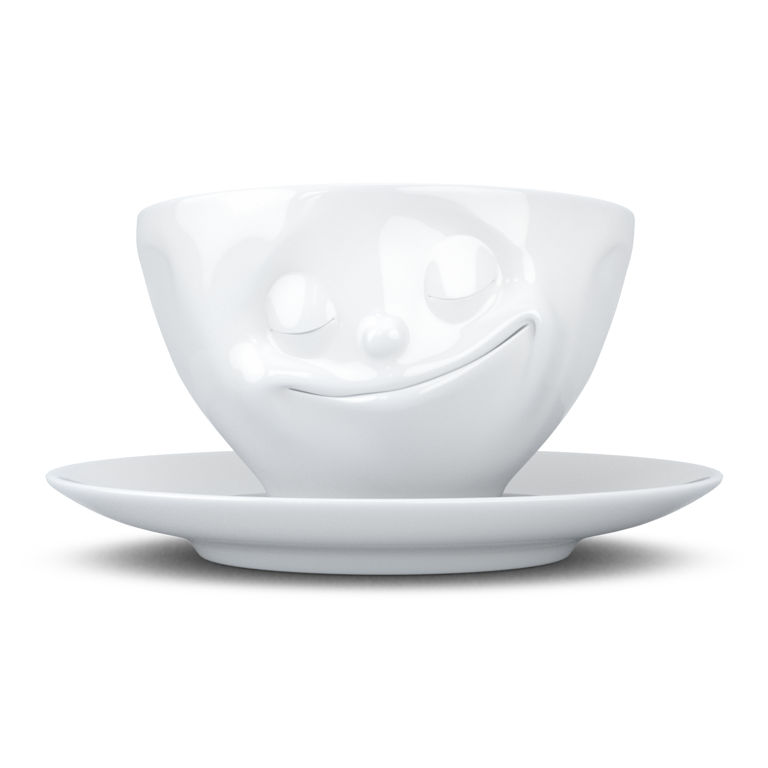 Happy- beyaz çay fincanı, 200 ml